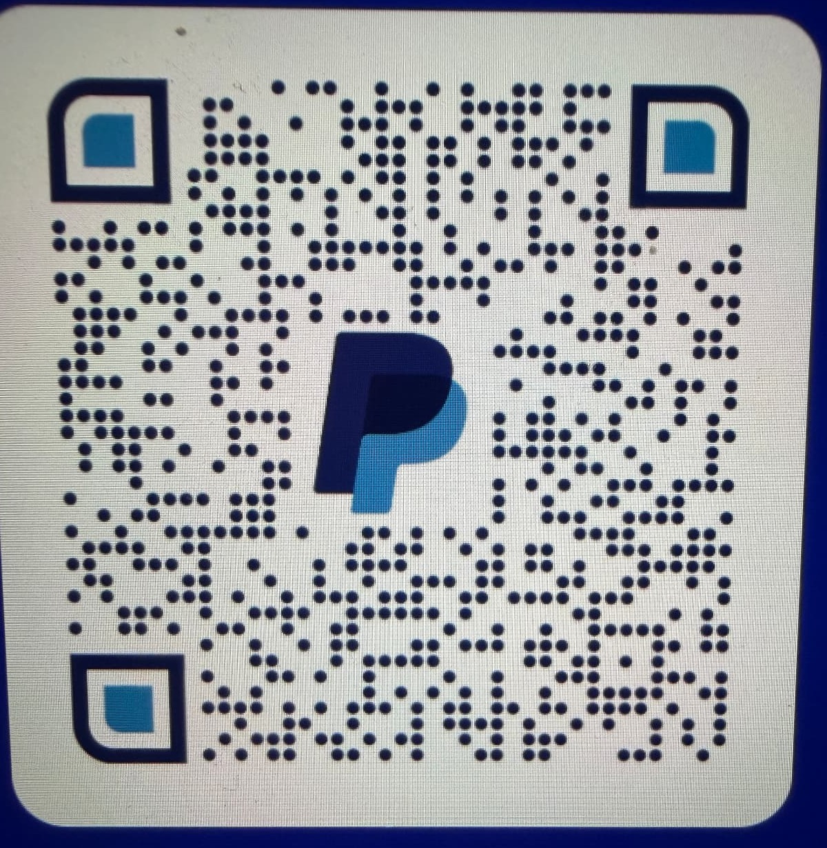 PayPal QR code for the Bob Kaiser Foundation